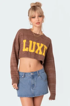 Luxe Cropped Sweater