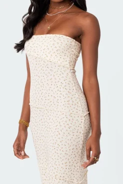 Lynn Ribbed Maxi Dress