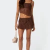 Lyra Lace Mini Skirt