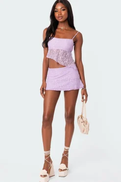 Lyra Lace Mini Skirt