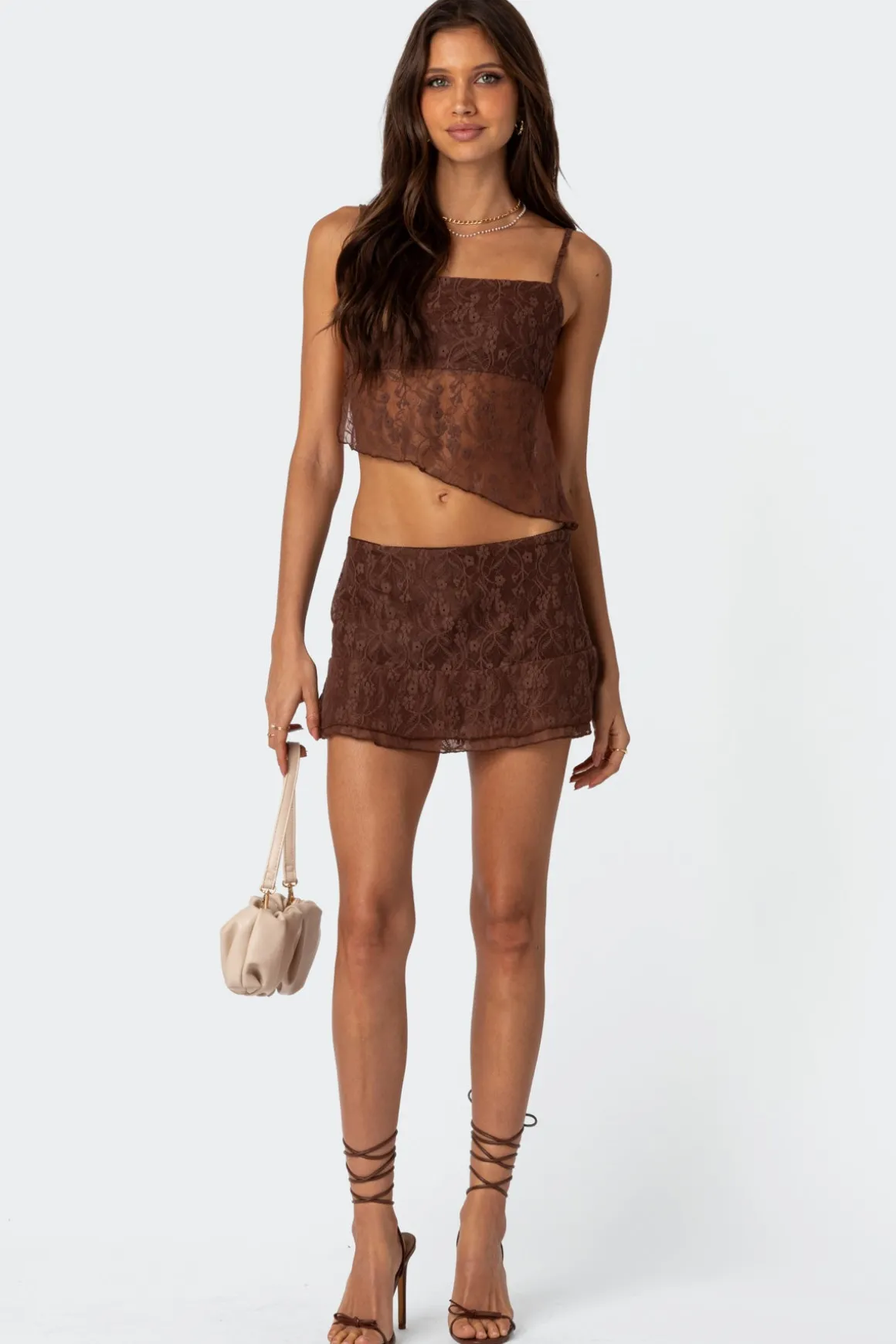 Lyra Lace Mini Skirt