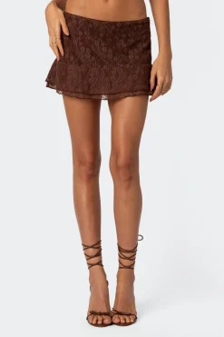 Lyra Lace Mini Skirt