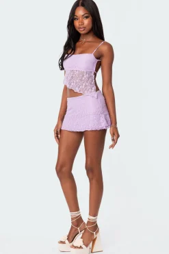 Lyra Lace Mini Skirt