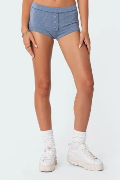 Maelle Pointelle Micro Shorts