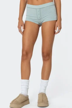Maelle Pointelle Micro Shorts