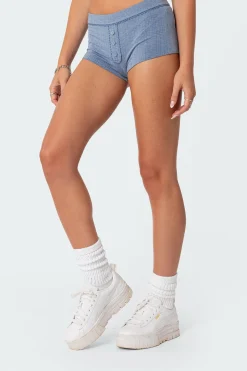 Maelle Pointelle Micro Shorts