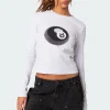 Magic 8 long sleeve T shirt