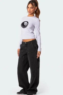 Magic 8 long sleeve T shirt