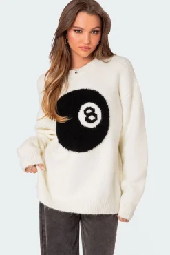 Magic 8 Oversized Chunky Knit Sweater