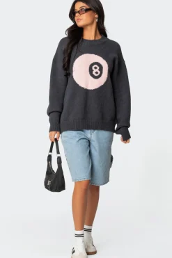 Magic 8 Oversized Chunky Knit Sweater