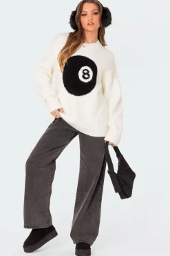 Magic 8 Oversized Chunky Knit Sweater
