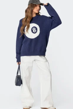 Magic 8 Oversized Chunky Knit Sweater