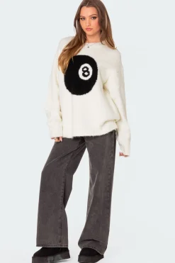 Magic 8 Oversized Chunky Knit Sweater