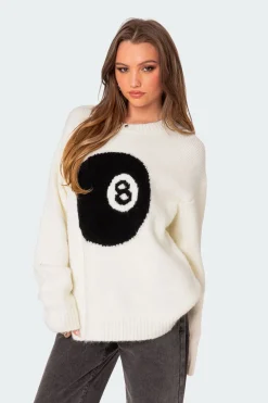 Magic 8 Oversized Chunky Knit Sweater