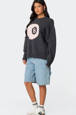 Magic 8 Oversized Chunky Knit Sweater