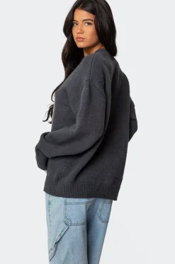 Magic 8 Oversized Chunky Knit Sweater