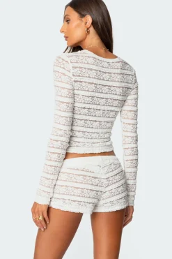 Maisley Sheer Lace Top