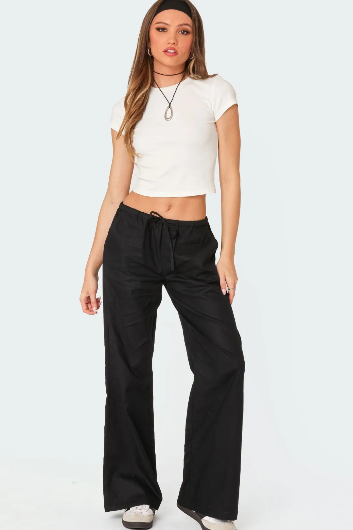 Maison Linen Look Pants