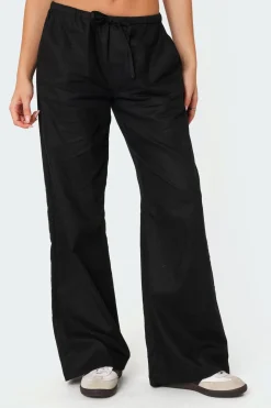 Maison Linen Look Pants