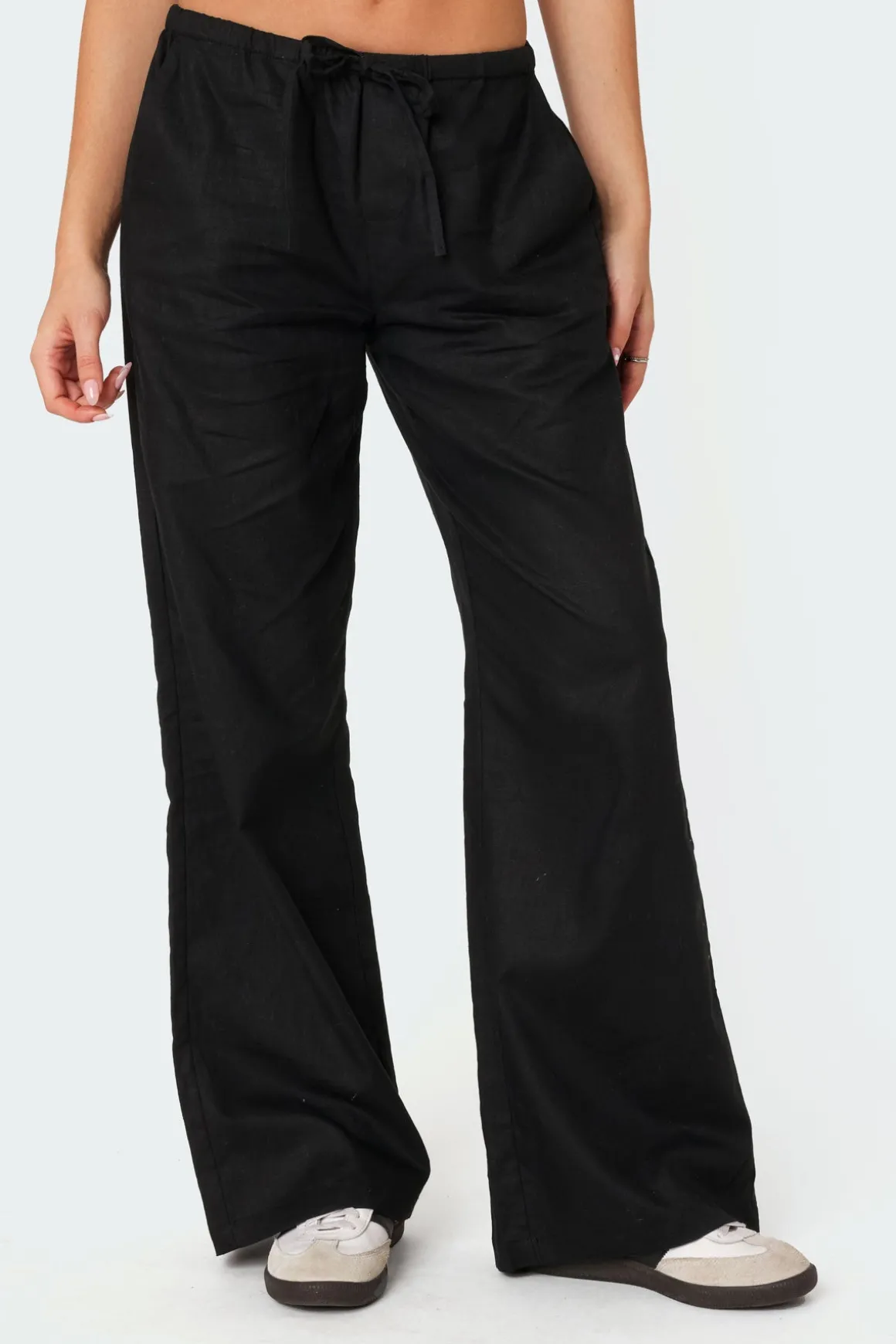 Maison Linen Look Pants