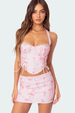 Makayla Printed Corset