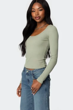 Makenna Scoop Neck Top