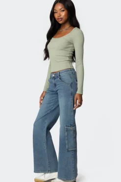 Makenna Scoop Neck Top
