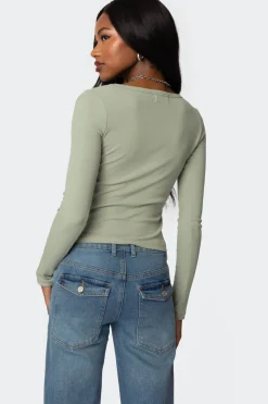 Makenna Scoop Neck Top