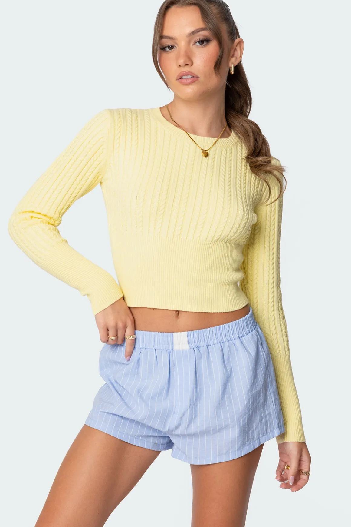 Mallory Cable Knit Sweater