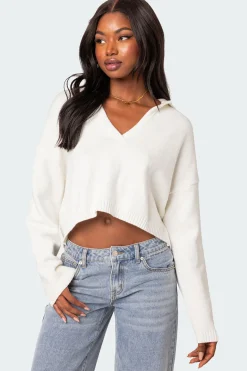 Marcie Oversize Cropped Sweater