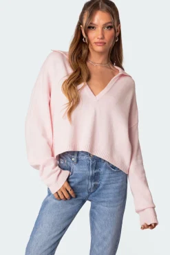 Marcie Oversize Cropped Sweater