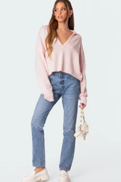 Marcie Oversize Cropped Sweater