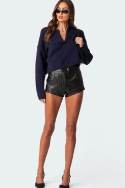 Marcie Oversize Cropped Sweater