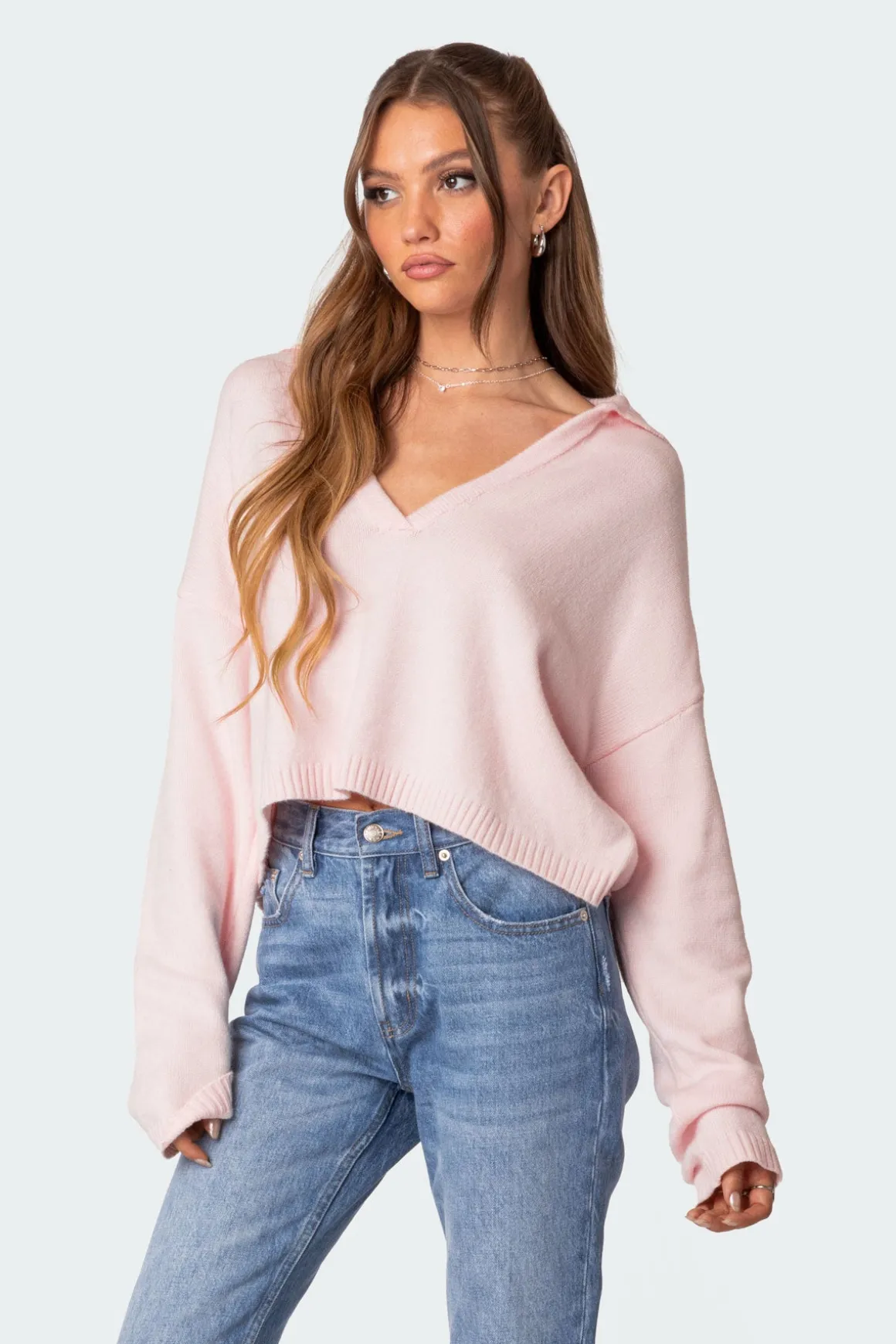 Marcie Oversize Cropped Sweater