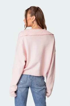 Marcie Oversize Cropped Sweater