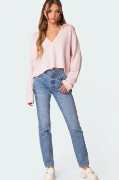 Marcie Oversize Cropped Sweater