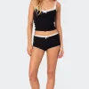 Mariana Pointelle Micro Shorts