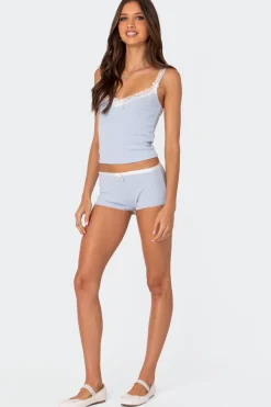 Mariana Pointelle Micro Shorts