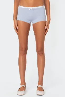 Mariana Pointelle Micro Shorts