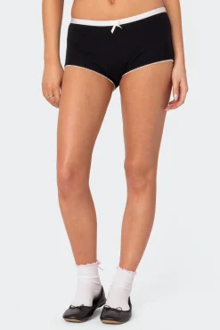 Mariana Pointelle Micro Shorts
