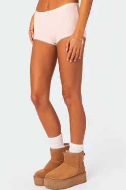 Mariana Pointelle Micro Shorts