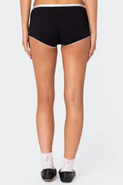 Mariana Pointelle Micro Shorts