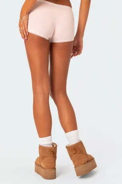 Mariana Pointelle Micro Shorts
