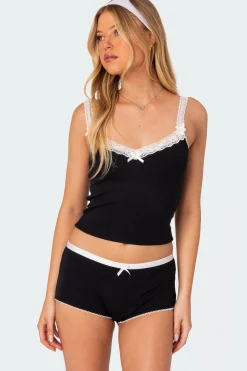 Mariana Pointelle Tank Top