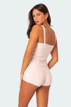 Mariana Pointelle Tank Top