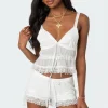 Marielle Sheer Ribbon Tank Top