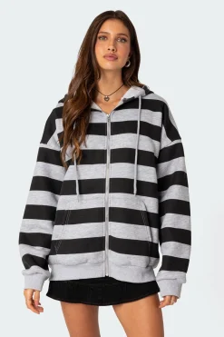 Maritza Oversized Zip Up Hoodie