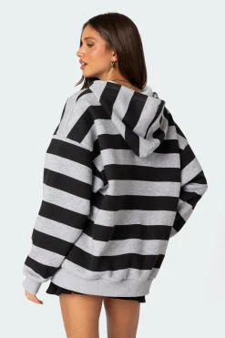 Maritza Oversized Zip Up Hoodie