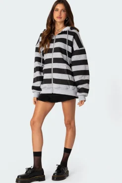 Maritza Oversized Zip Up Hoodie