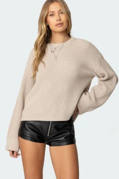 Marleen Oversized Knit Sweater